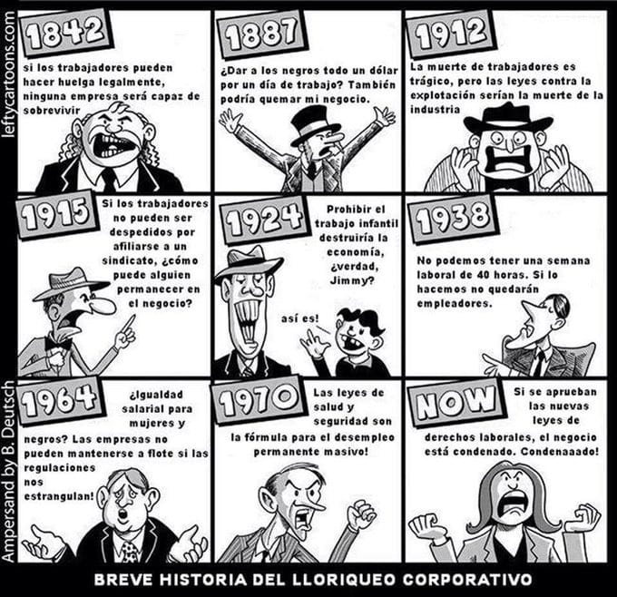 breve historia del lloriqueo corportivo breve historia del lloriqueo corportivo