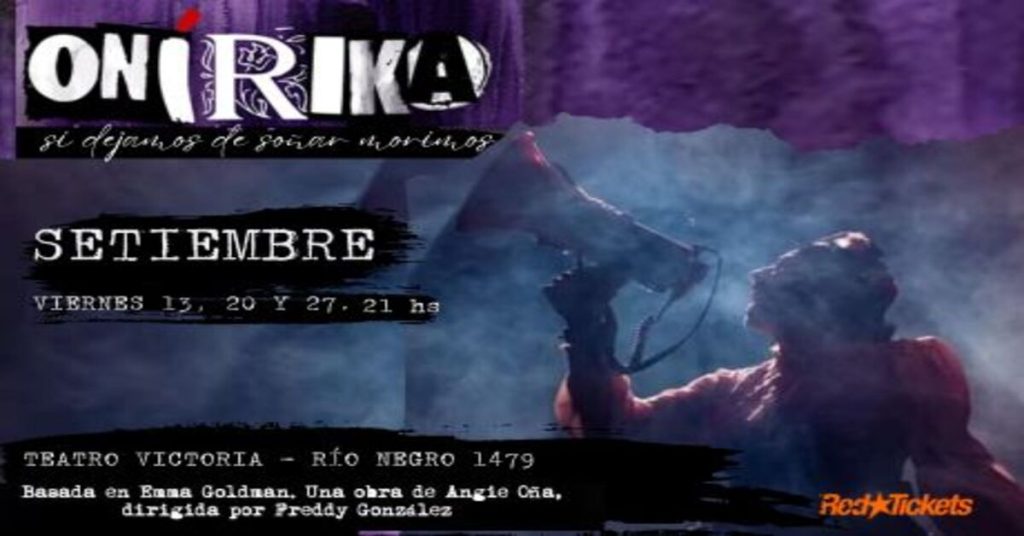 ONÍRIKA - Teatro Victoria - 20 y 27 de Septiembre 2024 - 21 hs
