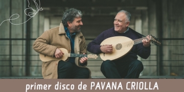 Primer disco de PAVANA CRIOLLA - Jorge Alastra & Gustavo Goldman