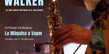 Big Walker & La Máquina a Vapor - show internacional de Blues - Domingo 22 de setiembre 2024 - Sala Camacuá