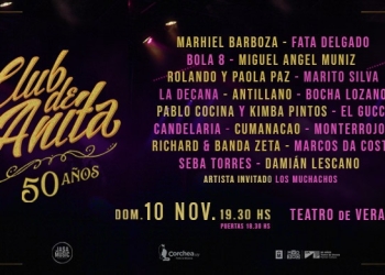 50 años del Club de Anita - Teatro de Verano - 10/11/2024