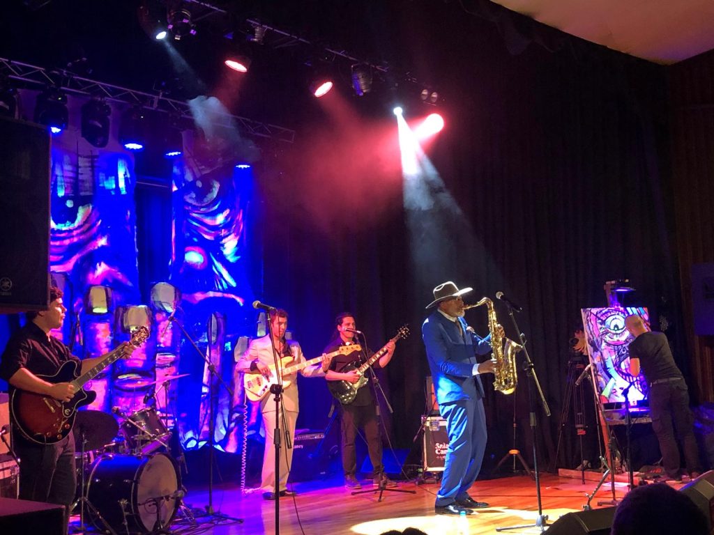 Big Walker en Montevideo - blues mundial en Sala Camacuá - Setiembre 2024 - Foto Marcelo Rodríguez