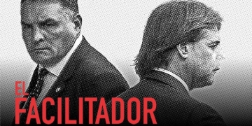 Luis Lacalle Pou. Alejandro Astesiano y Sebastián Marset