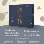 Cajita de poemas - viernes 11 de octubre 2024 - 19 hs. en la Fundación Benedetti
