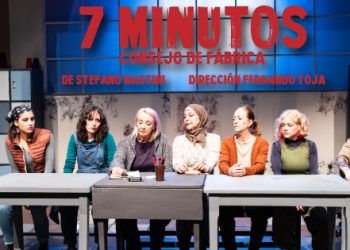 7 MINUTOS. Consejo de fábrica en la Sala Atahualpa - Teatro El Galpón