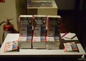 Martín Barea Mattos presenta MADE in CHINA (Estuario, 2016) 11 de junio 2016 – Museo de artes visuales – Foto © Federico Meneses