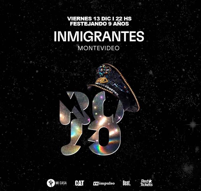Rojo despide el año en Inmigrantes - Viernes 13 Diciembre 2024