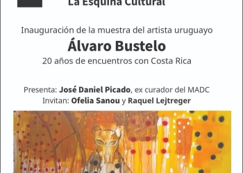 Álvaro Bustelo - La esquina Cultural- costa rica