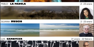 Inauguración 2 de enero La Padula, Muscio, Camnitzer, Goldwasser