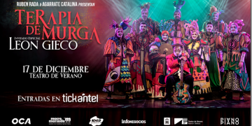 TERAPIA DE MURGA con León Gieco - Rubén Rada - Teatro de Verano - Martes 17 de diciembre_ 21hs