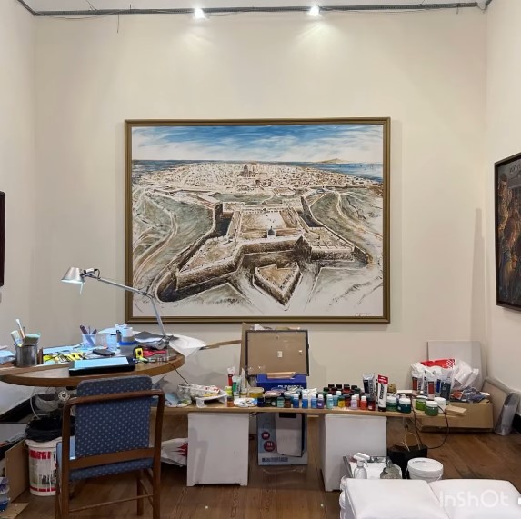 Visitando Talleres JORGE ARAMENDÍA PAYSSÉ por Daniel Benoit Cassou