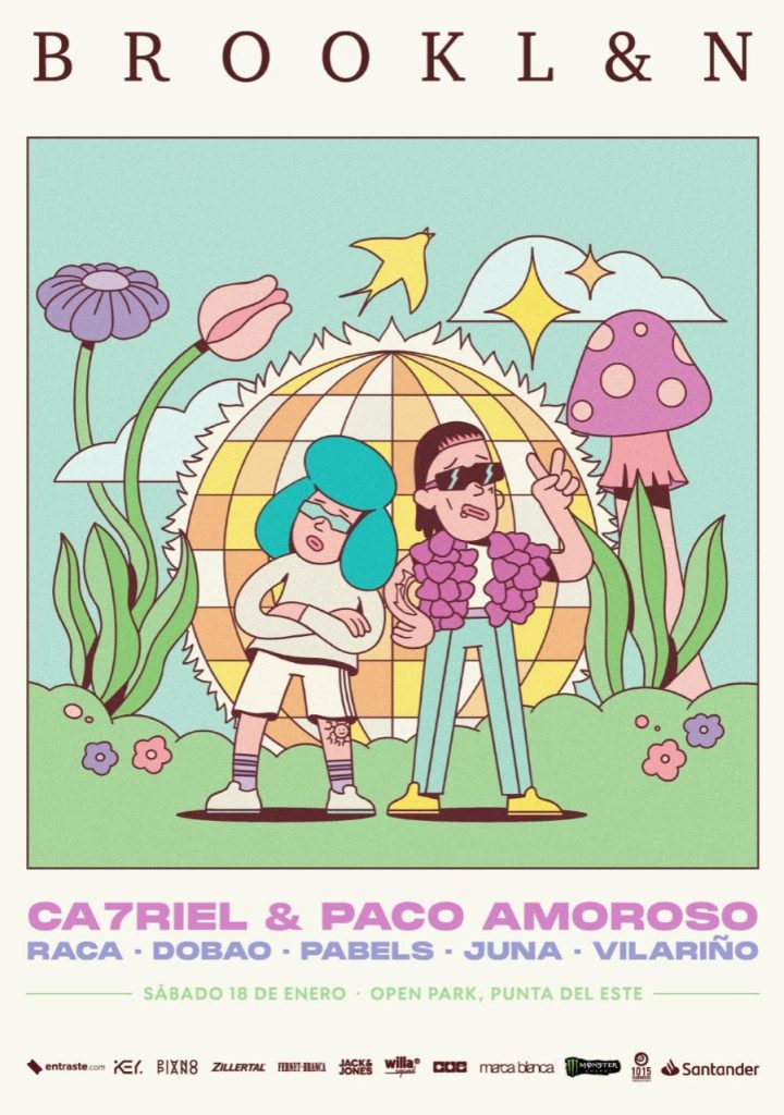 Ca7riel y Paco Amoroso :: Fiesta Brookl&n :: 18 de enero OPEN PARK