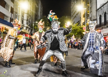 Desfile Inaugural de Carnaval 2025 - Calle 18 de Julio - Fotografía Jonathan La Paz