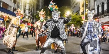 Desfile Inaugural de Carnaval 2025 - Calle 18 de Julio - Fotografía Jonathan La Paz