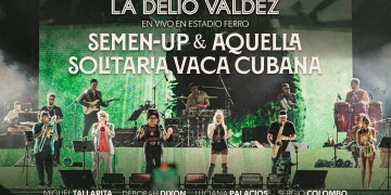 La Delio Valdez - Semen-up & Aquella Solitaria Vaca Cubana (Vivo Estadio Ferro)