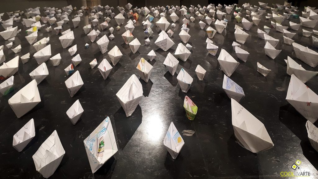 Ecce Homo de Federico Arnaud - Centro de Exposiciones Subte - Agosto 2020 - Foto celular Federico Meneses