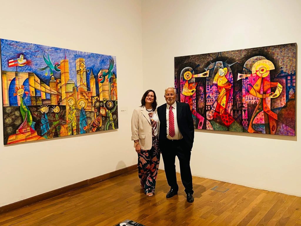 El Palacio Libertad escenario de una gran movida del artista Karim Makarius