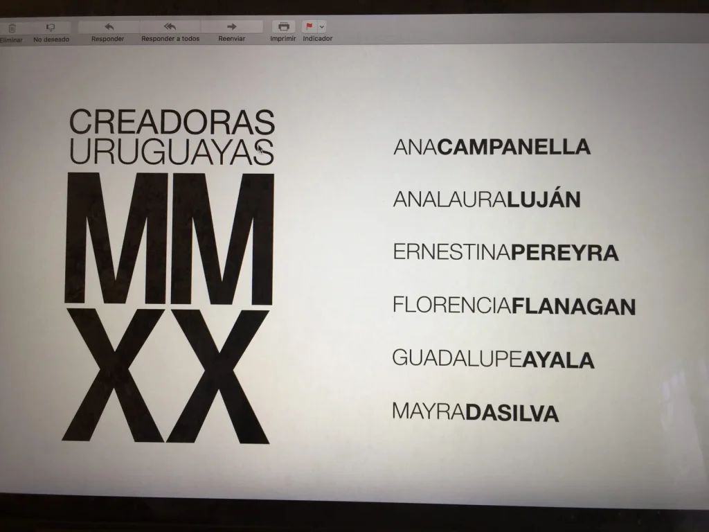 Exposición colectiva: Creadoras Uruguayas 2020 – CAF - Daniel Benoit Cassou – Curador Exposición colectiva: Creadoras Uruguayas 2020 – CAF - Daniel Benoit Cassou – Curador