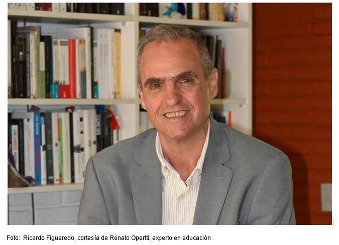 Foto: Ricardo Figueredo, cortesía de Renato Opertti, experto en educación