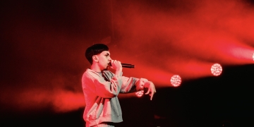 Milo J en Antel Arena - Febrero 2025 - Foto Belen Muniz