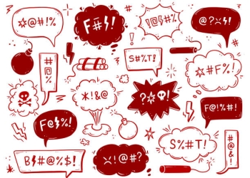 malas palabras fuente imagen https://www.istockphoto.com/es/fotos/malas-palabras