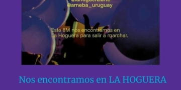 ARTISTXS VISUALES DEL SUR - INVITACIÓN 8M - sábado 8 de marzo 2025 - La Hoguera