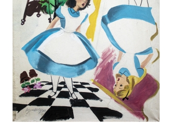 Exposición de la pintora Alicia Asconeguy (1949-2020) - Alicia en el País de las Maravillas - Museo Agustín Araujo - Casa de la Cultura de Treinta y Tres