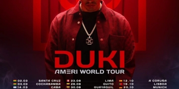 Duki regresa a Córdoba con su nueva gira: la música urbana argentina en su máxima expresión