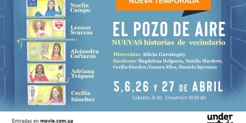 EL POZO DE AIRE - 4 ÚNICAS FUNCIONES - Sábados 5 y 26 de abril a las 21 h. - Domingos 6 y 27 de abril 2025 a las 19:30 h. - Teatro: Under Movie