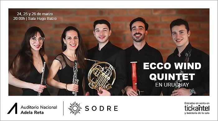 Ecco Wind Quintet en Uruguay - 24 - 25 y 26-03-2025 - Auditorio Adela Reta Ecco Wind Quintet en Uruguay - 24 - 25 y 26-03-2025 - Auditorio Adela Reta