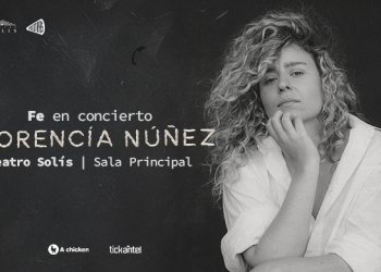 "Fe" en concierto - Florencia Núñez - 7 de junio 2025 a la sala principal del Teatro Solís