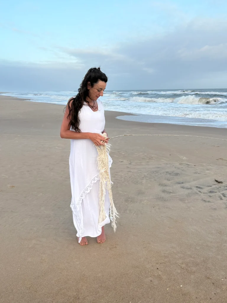 Marisol Maza en Oceanía del Polonio, Uruguay Marisol Maza en Oceanía del Polonio, Uruguay