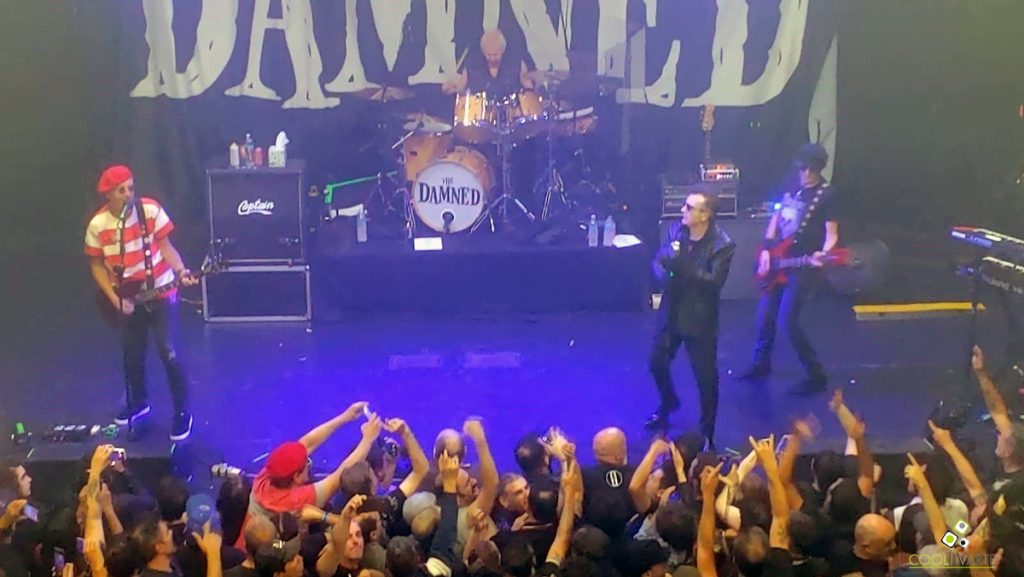 The Damned en Montevideo - MMBox - 17 de marzo 2025 - Foto Jorge Machado Obaldía