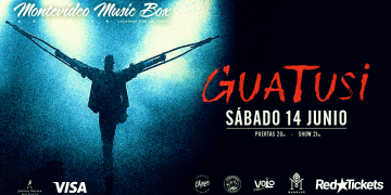 GUATUSI en Montevideo Music Box - Sábado 14 de Junio 2025 - 21 hs.