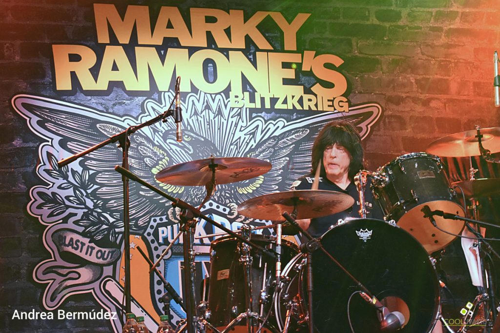 Marky Ramones - Tour Blitzkrieg - 30 de Marzo 2025 - Sala del Museo Foto Andrea Bermúdez