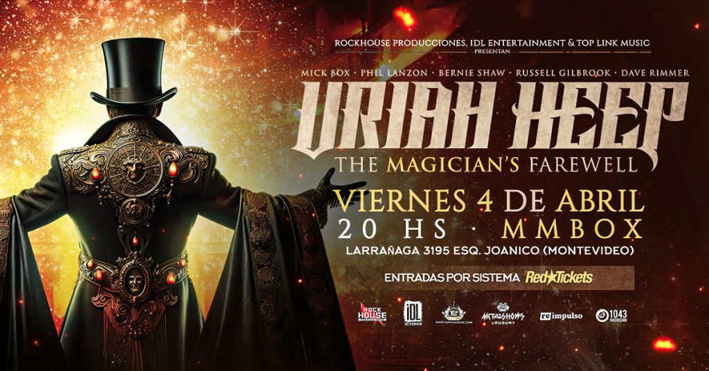 URIAH HEEP Gira despedida - 4-4-2025 - Mmbox