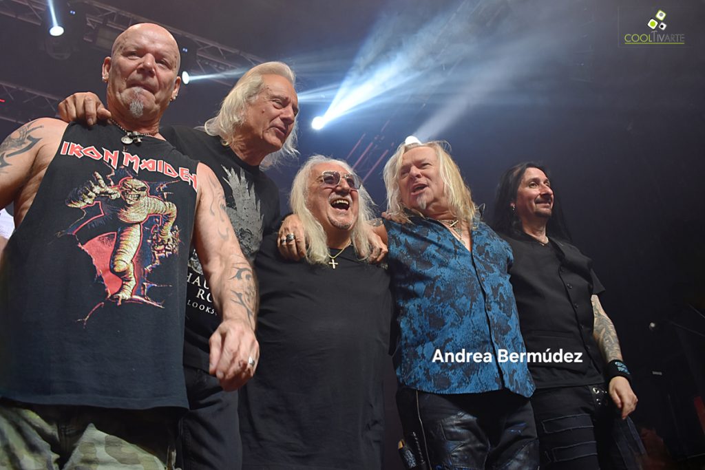 Uriah Heep en Montevideo Music Box - Abril 2025 - Foto Andrea Bermúdez Uriah Heep en Montevideo Music Box - Abril 2025 - Foto Andrea Bermúdez