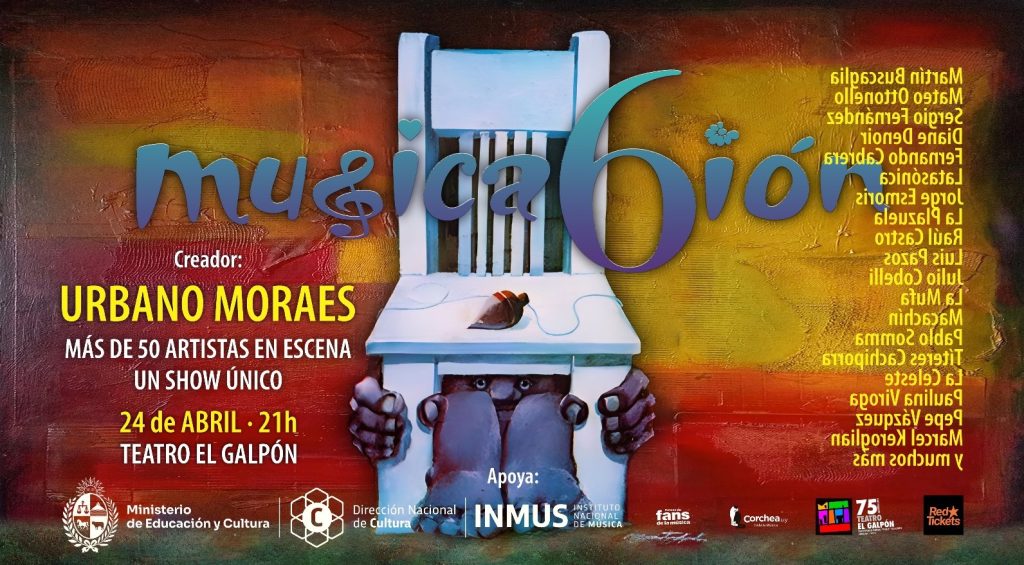 Musicasión 6 se está haciendo realidad - 24 de abril 2025 - Teatro El Galpón