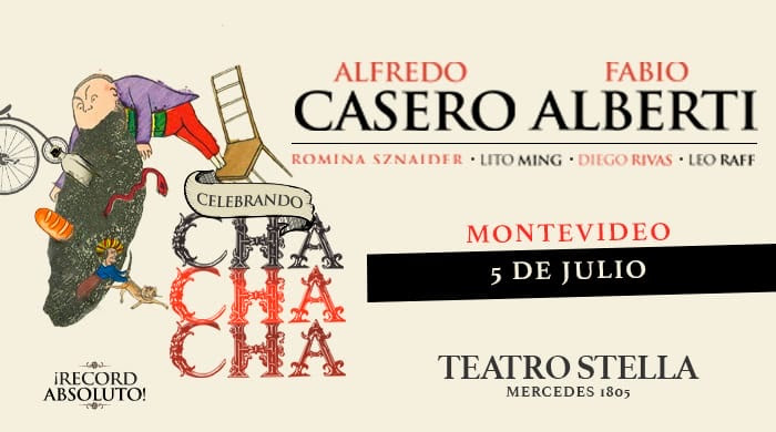 Alfredo Casero y Fabio Alberti celebran 'Cha cha chá' en el Teatro Stella - 5 de julio 2025 a las 20.30 horas