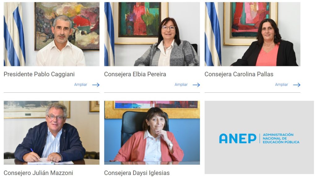 Autoridades de la ANEP