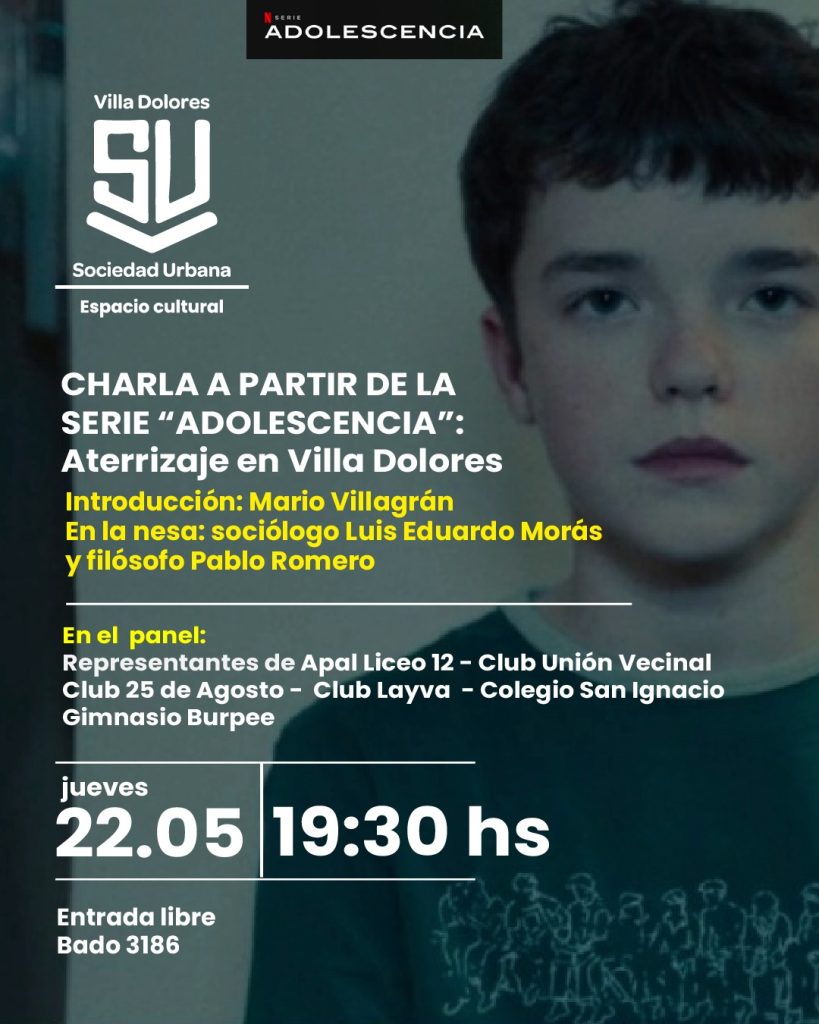 CHARLA A PARTIR DE LA SERIE ADOLESCENCIA