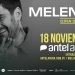 Melendi en Antel Arena 18 de noviembre 2025