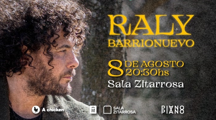 RALY BARRIONUEVO regresa a Uruguay - 8 de agosto 2025 - 20:30hs. - Sala Zitarrosa RALY BARRIONUEVO regresa a Uruguay - 8 de agosto 2025 - 20:30hs. - Sala Zitarrosa