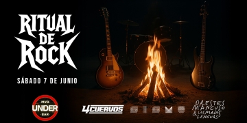 RITUAL DE ROCK - 4CUERVOS, SISMO y Orestes Mancuso y Las Malas Lenguas - MVD UNDER BAR - Sábado 7 de Junio 2025 - 21:30 hs.