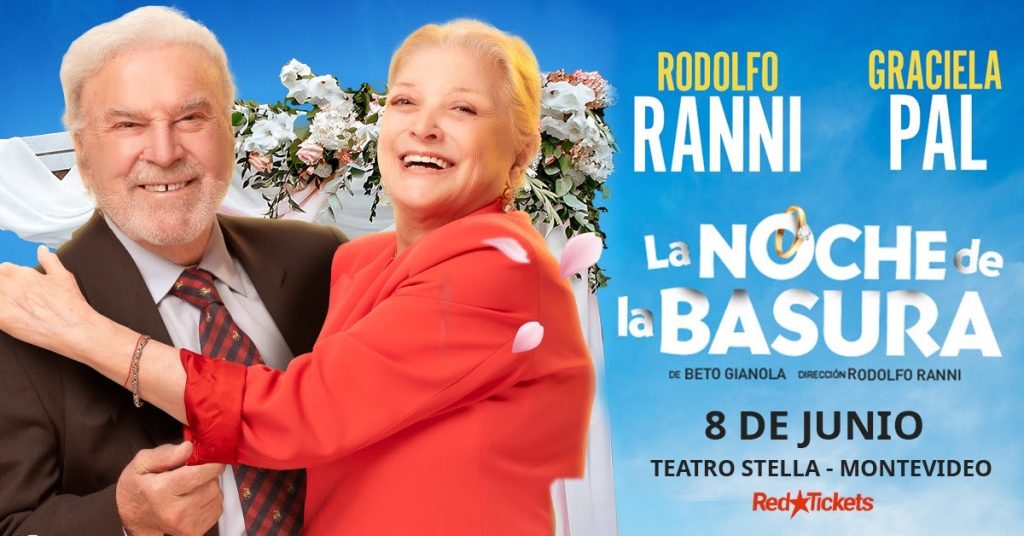 Rodolfo Ranni y Graciela Pal traen ‘La noche de la basura’ al Teatro Stella