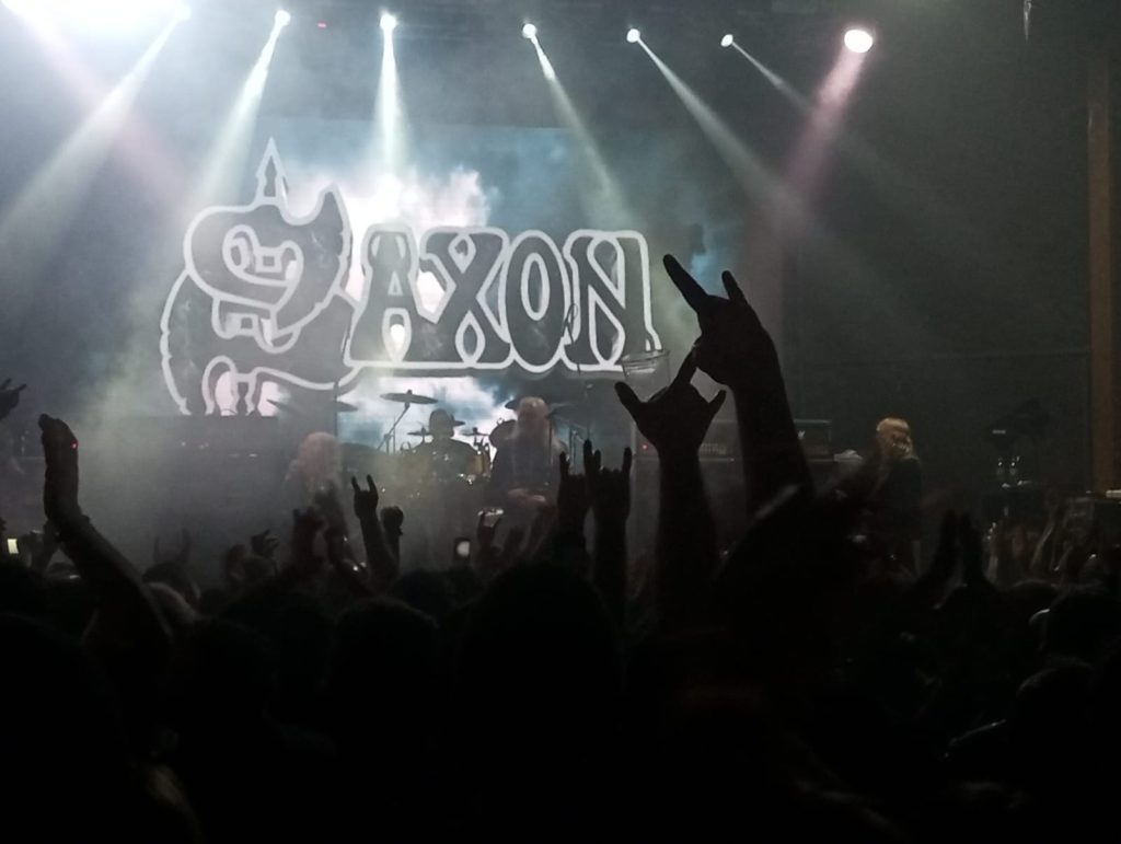 Saxon en Montevideo - mayo 2025 - Foto Edh Rodríguez Saxon en Montevideo - mayo 2025 - Foto Edh Rodríguez