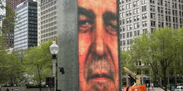 The Crown Fountain - Chicago, Estados Unidos by Daniel Benoit Cassou
