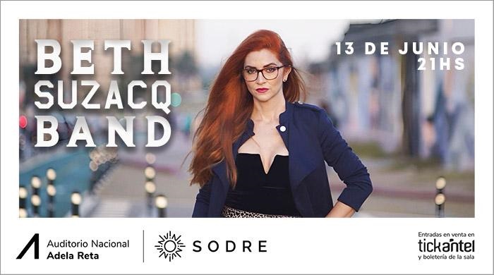 BETH SUZACQ BAND en Sala Hugo Balzo - 13 de junio 2025 - 21 hs. BETH SUZACQ BAND en Sala Hugo Balzo - 13 de junio 2025 - 21 hs.