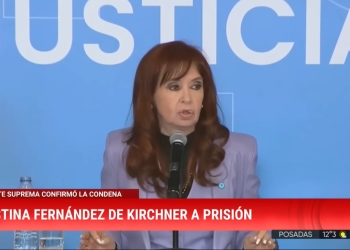La Corte Suprema confirmó la condena a Cristina Kirchner a seis años de prisión