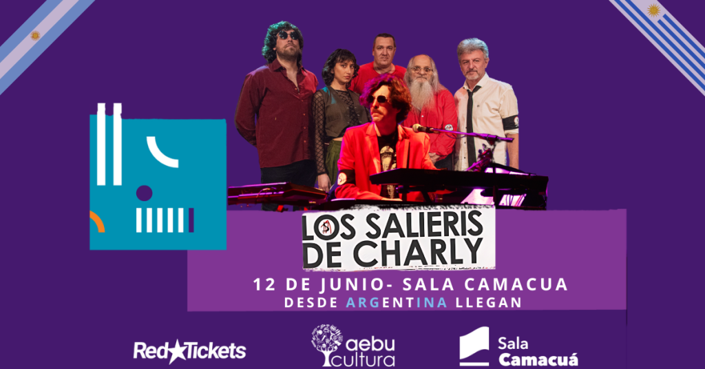 Los salieris de Charly - Fantasy tour - Sala Camacuá - Jueves 12 de Junio 2025 - 21 hs.